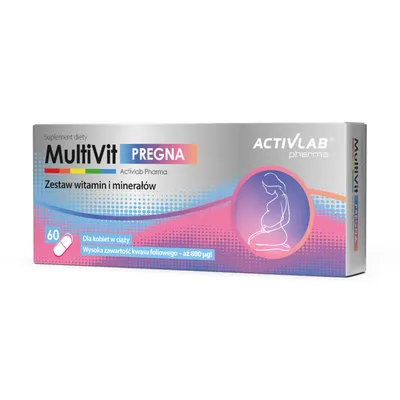 Zdjęcie produktu dla MultiVit Pregna Activlab Pharma witaminy dla kobiet w ciąży