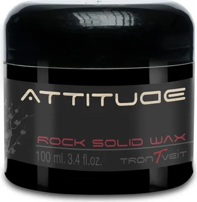 Produktbild von Haarwachs Rock Solid starker Halt mattes Finish parabenfrei 100% wasserlöslich 100ml