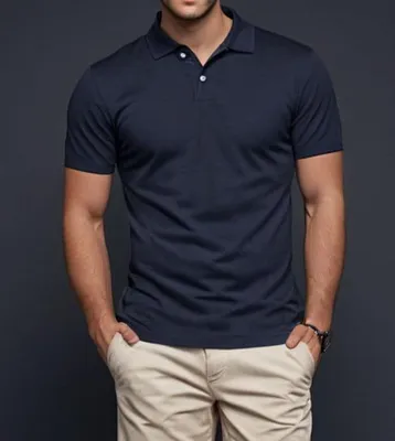 Zdjęcie produktu dla Recea Koszula męska z kołnierzykiem Kagildae navy XL