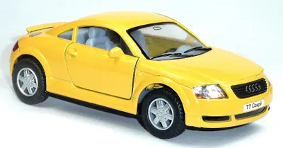 Produktbild von Audi TT Coupé Sammlermodell ca. 1:32 / 12,5cm gelb Neuware