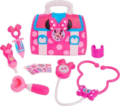 Immagine prodotto di Set da gioco del dottore di Minnie con accessori per bambini