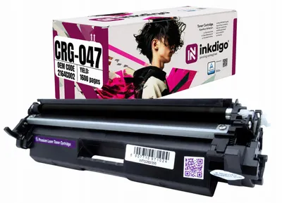 Produktbild von Inkdigo Toner CRG047 für Canon I-Sensys LBP-112, MF112, MF113w; i-SENSYS MF112wf – Schwarz, 1600 Seiten,, KI-generiertes Bild