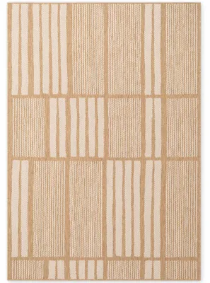 Produktbild von Ted Baker Flachgewebeteppich Allington, Wetterfest, Pflegeleicht, Jute Weiß