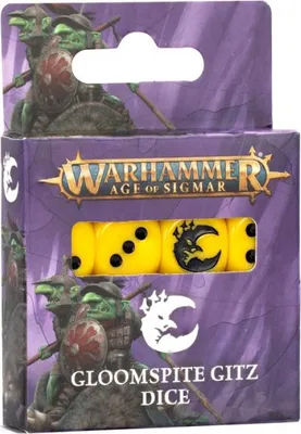 Produktbild von Games Workshop 89-77, Würfelsatz, Gelb, 16 Stück(e)