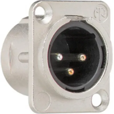 Immagine prodotto di Spina flangiata XLR Gira a 3 pin con inserti D 003700