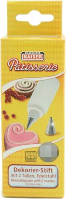 Produktbild von Kaiser Dekorierstift mit 2 Tüllen