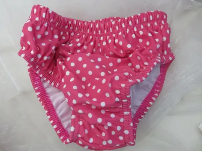 Produktbild von Fashy - Mädchen - Badewindelhöschen Gr. 74/80 rosa gepunktet