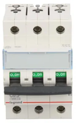 Image de Legrand TX3, Disjoncteur miniature, Type C, IP20, 240 - 415 V
