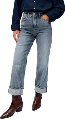 Produktbild von Salsa Jeans Faith Straight With Cuff Jeans Grau 29 / 32 Frau Grau 29