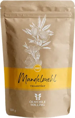 Image de Farine - Amandes partiellement déshuilées 500g