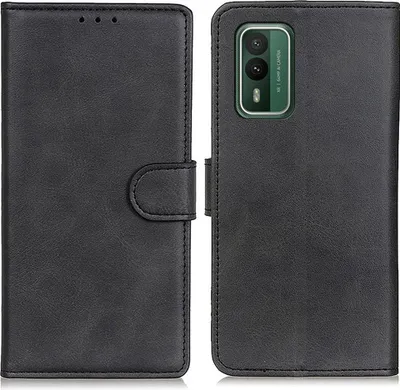 Produktbild von Nokia XR21 Hülle - Coverup Luxus Klapphülle - Schwarz