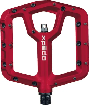Produktbild von XPEDO MTB/Plattform Pedal TRIDENT, rot, 9/16"