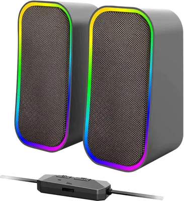 Produktbild von Speedlink Gaming Lautsprecher TOKEN RGB, Stereo, schwarz retail