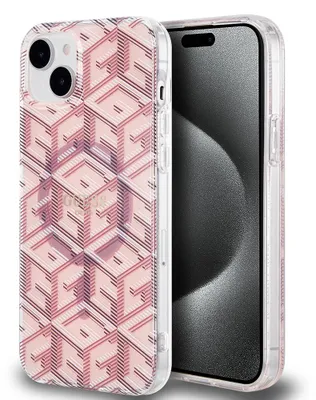 Immagine prodotto di Guess Guhmp15Shgcustgp Custodia rigida per Iphone 15 / 14 / 13 6.1 Różowy/Rosa Iml Gcube Magsafe