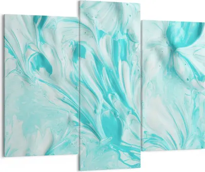 Produktbild von Bild auf Leinwand - Leinwandbild - Blume Abstraktion - 130x100cm - Wand Bild - Wanddeko - Leinwanddruck - Bilder - Kunstdruck - Wanddekoration - Leinwand bilder - Wandkunst - CB130x100-3827
