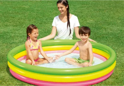 Image de Bestway® 51103 Bestway® Planschbecken Summer 211,0 l   152,0 x 152,0 x 30,0 cm