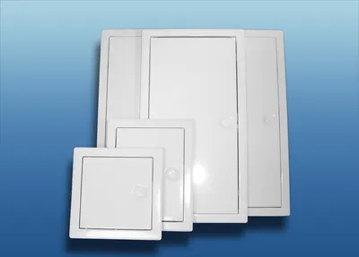 Produktbild von Revisionstür Metall mit Vierkantverschluss : 200x250mm Größe: 200x250mm