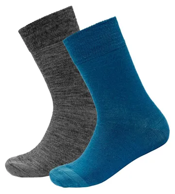 Zdjęcie produktu dla Skarpety sportowe dla dzieci Devold of Norway, model Kinder Sportsocke, wykonane z wełny merino, seria Daily Merino Light, zestaw 2 sztuk, rozmiar 25-27