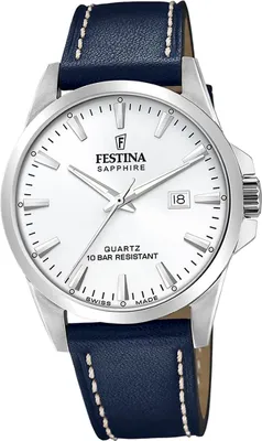 Immagine prodotto di Festina orologio da uomo cinturino in pelle blu D2UF20025/2