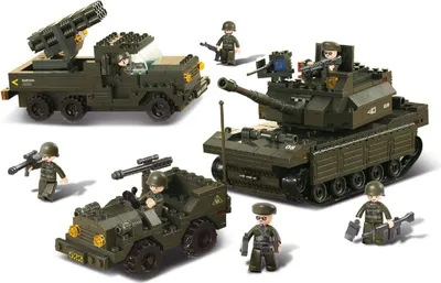 Produktbild von Sluban M38-B6800 - Baukasten: Armee, Landstreitkräfte