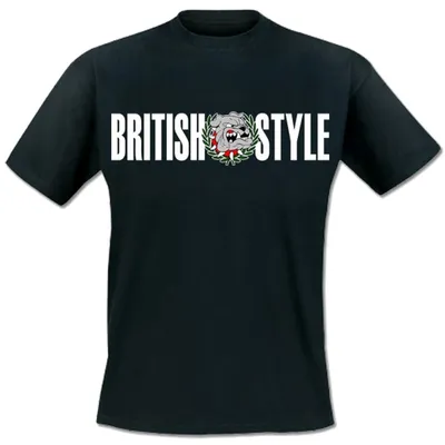 Produktbild von British Style - Logo - T-Shirt Gr. XXL