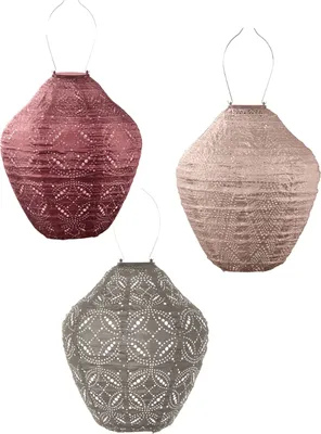 Produktbild von LUMIZ Gartenbeleuchtung - Außenleuchten - Krug Satz - 3 Stücke - Solarlamp -