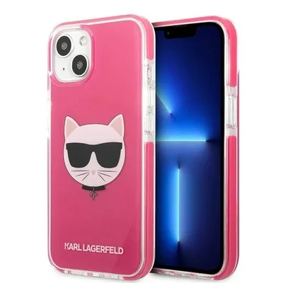 Zdjęcie produktu dla Karl Lagerfeld Klhcp13Stpecpi Iphone 13 Mini 5,4 Hardcase Fuksja/Fuschia Choupette Head