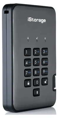 Obrázok produktu pre iStorage diskAshur PRO2, 3 TB, 2.5", 3.2 Gen 1 (3.1 Gen 1), 5400 ot/min, Čierna
