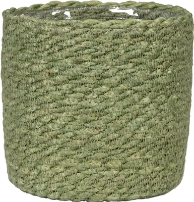 Produktbild von Scheurich Natural, Korb-Pflanzer, Freistehend, Seegras, Grün, Rund, Drinnen