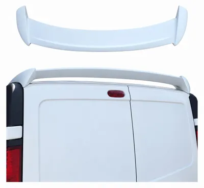 Produktbild von Heckspoiler Heckflügel Hecklippe für Renault Trafic 2001-2010 ABS Weiß 1tlg