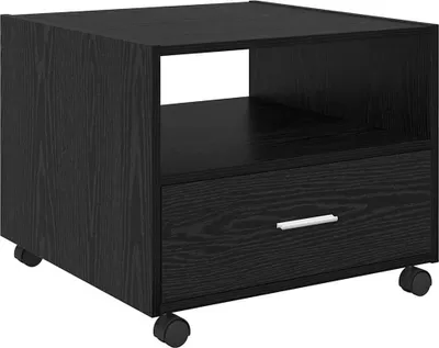 Zdjęcie produktu dla vidaXL Stolik kawowy o wyglądzie czarnego dębu 55 x 55 x 45 cm materiał drewnopochodny