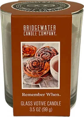 Produktbild von Bridgewater Candle Glas Votivkerze Remember When 99 g