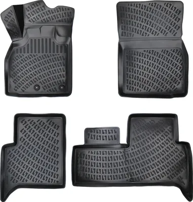 Produktbild von Rizline Gummimatten kompatibel mit Renault Scenic 3.Gen Typ JZ 2009 – 2016 Autofußmatten Allwetter