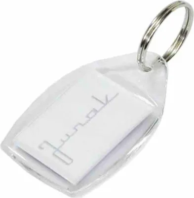 Image de Junak Porte-Clés Blanc Et Noir