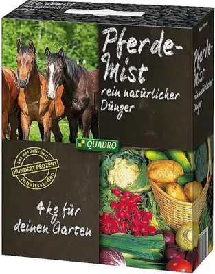 Produktbild von - Pferdemist Naturdünger Universal 4 kg