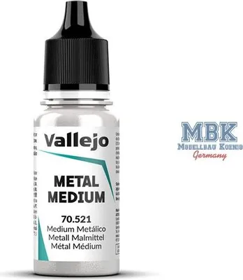 Productafbeelding van Vallejo 70.521, 17 ml, plastic fles, zilverkleurig