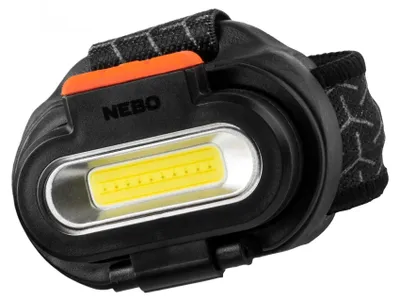 Zdjęcie produktu dla NEBO NEB-HLP-0008-G, Latarka czołowa, Czarny, Kopolimer akrylonitrylo-butadieno-styrenowy (ABS), Przyciski, Ładowanie, IPX4