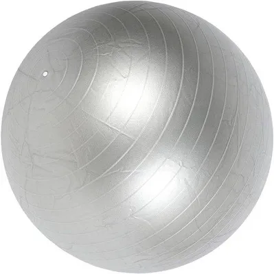 Image de Balle de fitness de 76 cm (30 pouces) - Gris, robuste, antidérapante, avec pompe rapide - Capacité de 1500 kg (3307 lbs) pour l'entraînement de l'équilibre