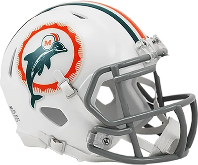 Produktbild von Riddell Mini Football Helm - NFL Speed Miami Dolphins 1972