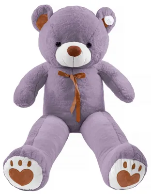 Produktbild von Gustaw Teddybär Groß XXL Valor (Grau, 90cm) - Plüschbär, Kuschelbär XXL Plüschtier, Spielgefährte und Deko in einem - Stofftier, Giant Teddy Bear .