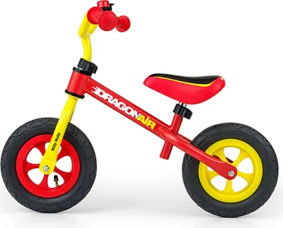 Produktbild von Milly Mally Dragon Air gelb-rot Kinderfahrrad