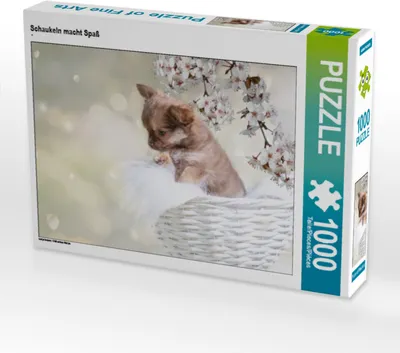 Produktbild von CALVENDO Puzzle Schaukeln macht Spaß | 1000 Teile Lege-Größe 64x48cm Foto-Puzzle für glückliche Stunden