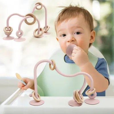 Produktbild von Solidchoice – Lernspielzeug für Babys mit Saugnapf