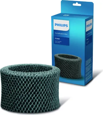 Produktbild von Philips Original Befeuchtungselement für Luftbefeuchter HU4814, HU4813, HU4811, HU4803, HU4801, Grau (FY2401/30)