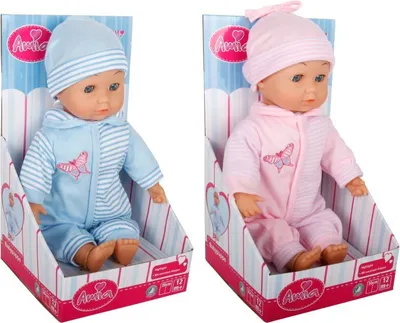 Obrázek produktu pro Amia Weichbaby ca. 30 cm, 2-fach sortiert 50004422