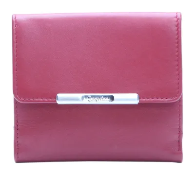 Immagine prodotto di Esquire Pelle scatola viennese portafoglio Helena Lady Wallet RFID Red rosso