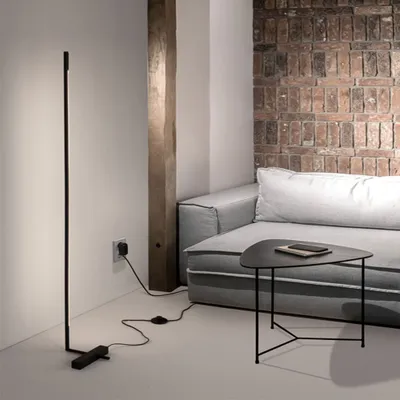 Produktbild von Nova Luce RACCIO LED Stehlampe Schwarz 19W Warmweiss 18x12x140cm 9180727