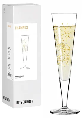 Immagine prodotto di Bicchiere da champagne Ritzenhoff #9 Sagittarius (Z. Mubaza) H25
