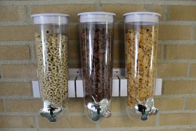 Produktbild von Triple-Cornflakes-Spender weiß