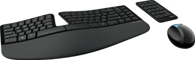Produktbild von Microsoft Sculpt Ergonomic Desktop Set,  kabellos, ergonomisch - UNGARISCH QWERTZ Layout (L5V-00020)